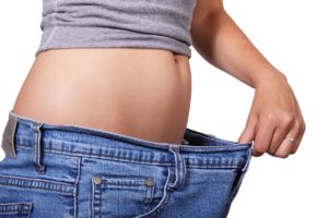 slim weight loss woman