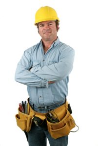 man with construction gear