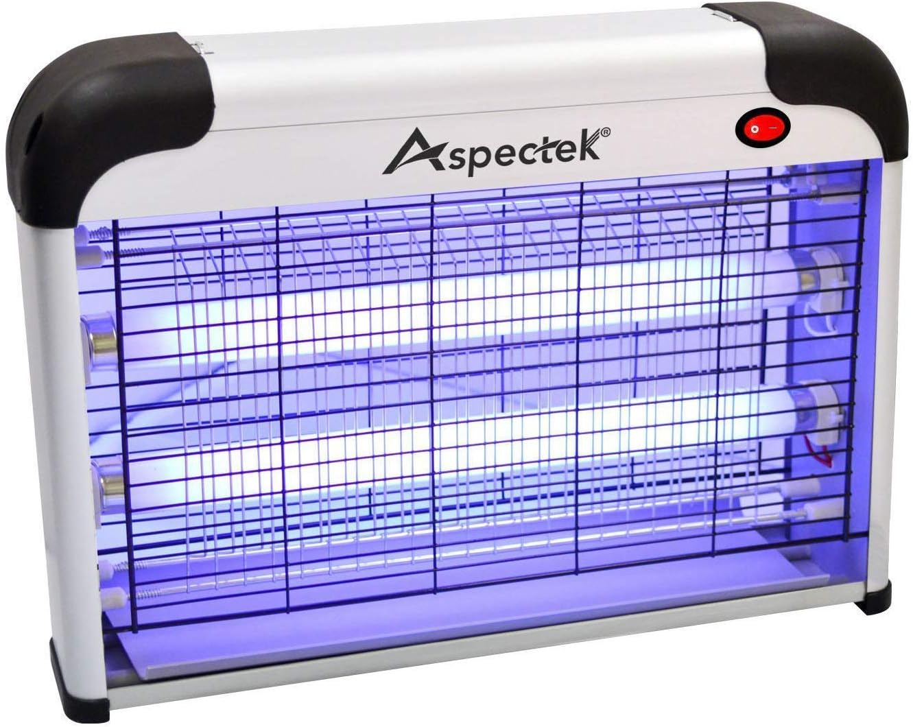 Aspectek - Fly and Insect Killer 20W UV light Attract to Zap Flying Insects Playing Excellent Role as Bug Zapper, Insect Killer, Fly Zapper, Fly Killer, Fly Swatter, Wasp Killer UK PLUG
