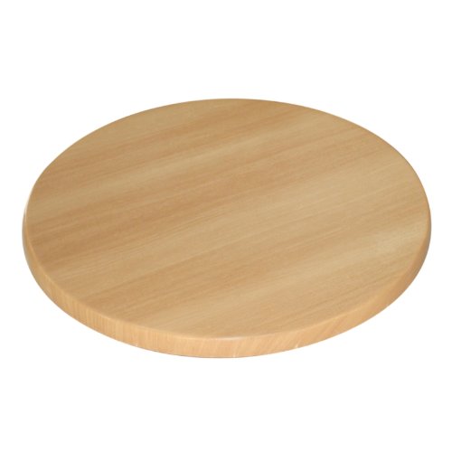 Bolero Round Table Top Beech 30X600mm Wood Kitchen Restaurant Cafe Dining