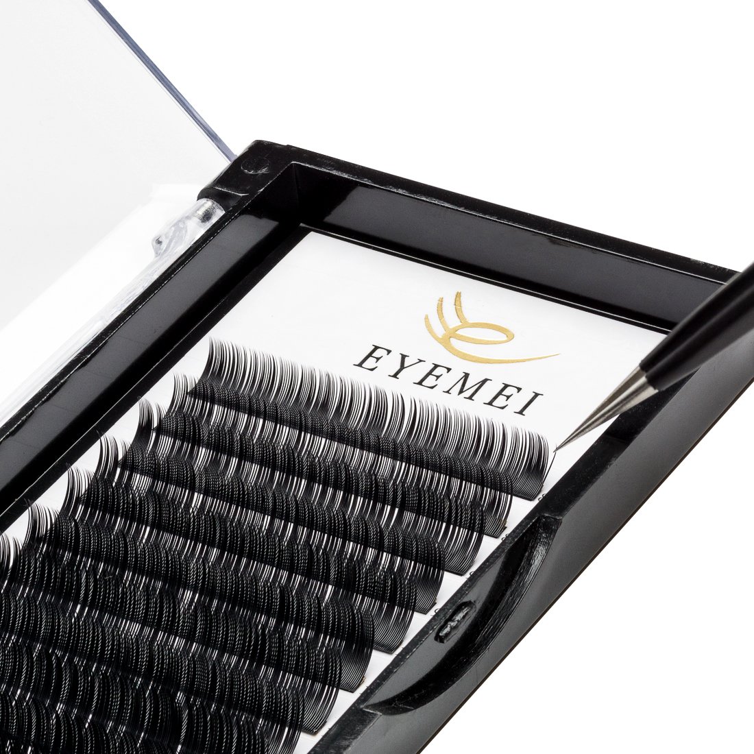 Eyelash Extensions 0.20mm C Curl 8-15mm Mixed Faux Mink Eyelash Extension Supplies Individual Eyelashes Light Professional Salon Use Black False Lashes Mink Lashes Extensions by EYEMEI (0.20-C-MIXED)