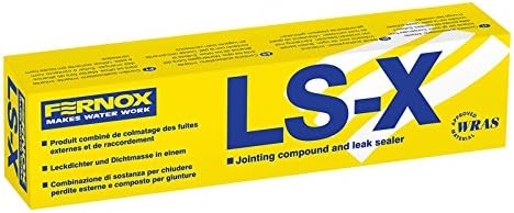Fernox LS-X External Leak Sealer and Jointing Compound, Yellow