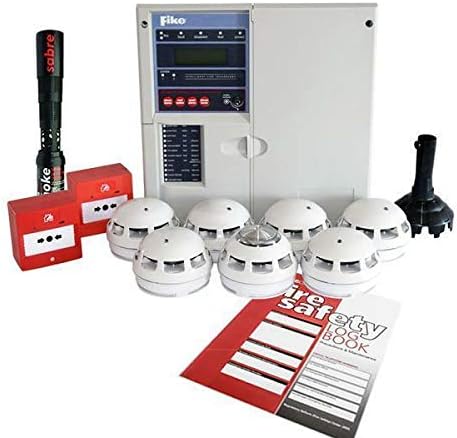 New Fike Twinflex pro 8 Zone Fire Alarm Kit 604-0008. Brand New Panel Version